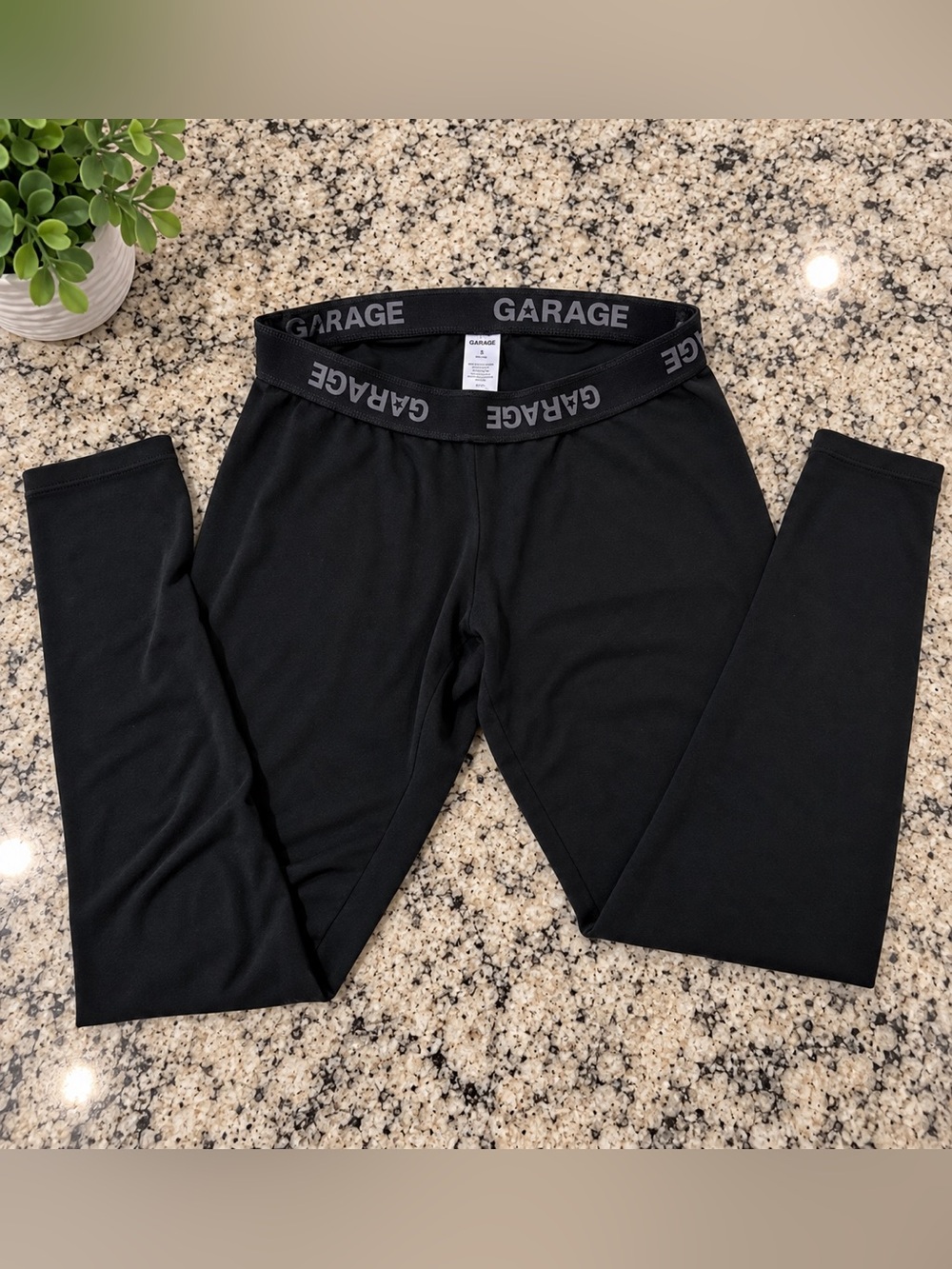 Garage Black Women's Logo Waistband Leggings
